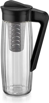 Produktbild von Michelino Wasserkaraffe 1,6 Liter Glas mit Filter und Deckel