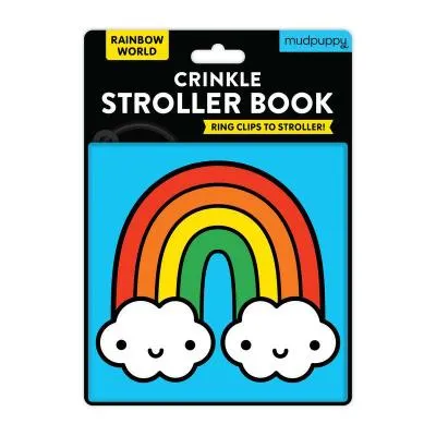 Produktbild von Regenbogen Welt Crinkle Stoff Kinderwagen Buch