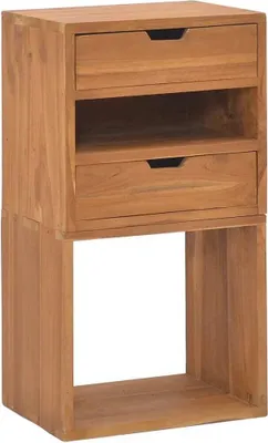 Image de Armoire d'appoint 40x30x76 cm teck massif