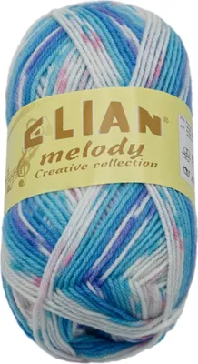 Zdjęcie produktu dla Przędza MELODY - 50 g / 150 m - Niebieska