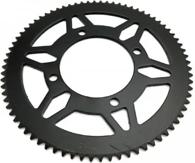 Produktbild von Kettenrad Ritzel Zahnrad Antriebsrad 76 Zähne 219H Kette InnenØ 76,5 mm schwarz