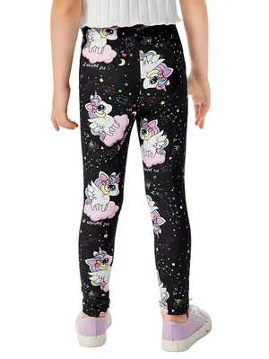 Immagine prodotto di Leggings bambina nero taglia 104 - Unicorno