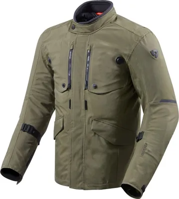 Produktbild von Revit Trench Gore-Tex Motorrad Textiljacke, dunkelgrün, S