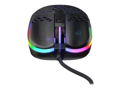 Zdjęcie produktu dla CHERRY XTRFY MZ1 Gaming Maus - schwarz - Maus - Optisc, Oburęczny, Optyczny, USB Typu-A, 16000 DPI, Czarny