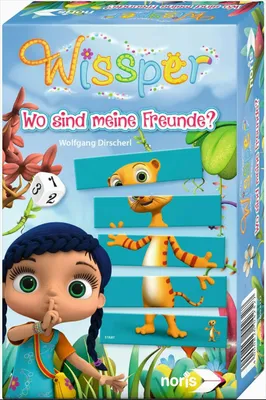 Produktbild von Noris Spiele Wissper Wo sind meine Freunde? MBS; 606094232