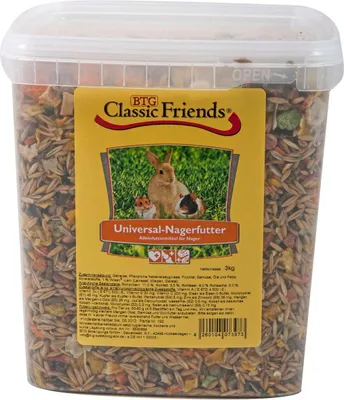 Produktbild von Classic Friends Universal Nagerfutter Eimer 3kg