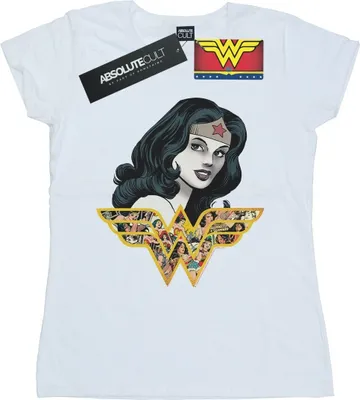 Produktbild von DC Comics - T-Shirt für Damen BI45051 (XXL) (Weiß)