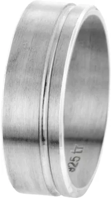 Produktbild von trendor 65656 Silber Freundschaftsring, 54/17,2
