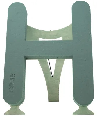 Produktbild von OASIS Steckschaum BIOLINE Buchstabe H 37cm Steckmasse Steckschwamm