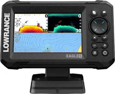 Produktbild von Lowrance Eagle 5´´ 83/200 Hdi Angelplotter Schwarz  Schwarz One Size