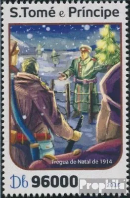 Produktbild von Briefmarken Sao Tome e Principe 2016 Mi 6880 (kompl. Ausgabe) postfrisch Weihnachtsfrieden
