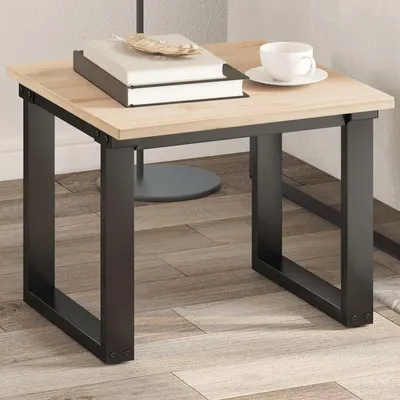 Produktbild von Tischplatte aus massiver Kiefer - Rustikales Design, 50x50x1,7 cm