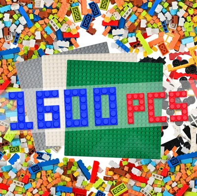 Imagen del producto de Kit de construcción para niños con 1600 piezas
