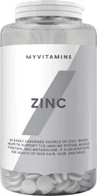 Produktbild von MyProtein MyVitamins Zinc 90 Tabletten / Zink / Wesentliche Mineralien in Tablettenform