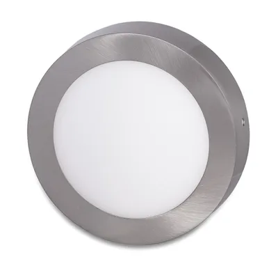 Zdjęcie produktu dla Ecolite Srebrny Panel LED Okrągły 300mm 25W Barwa światła: Białe światło dzienne LED-CSL-25W/41/CHR
