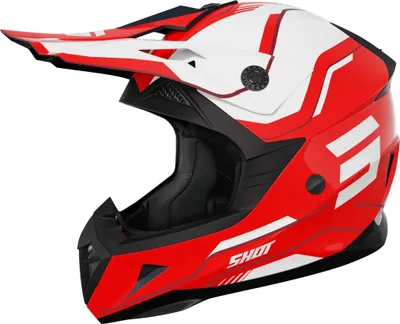Produktbild von PULSE LINES Helm rot Größe S glänzend