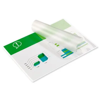 Zdjęcie produktu dla GBC IB585036, Połysk, Przezroczysty, A4, 0,08 mm, 100 szt.