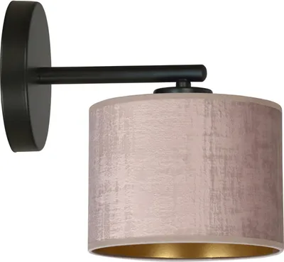 Zdjęcie produktu dla KINKIET Emibig 1xE27 60W HILDE K1 BL ROSE 1053/K1