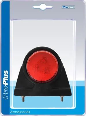 Obrázok produktu pre Obrysová obrysová lampa 12/24V červená/biela 101x82mm LED v blistri