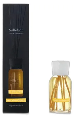 Obrázek produktu pro Millefiori Milano Difuzér s tyčinkami Legni e Fiori d’Arancio 500 ml