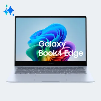 Immagine prodotto di Samsung Galaxy Book4 Edge Laptop, Elite X, 16GB RAM, 512GB SSD, 14 pollici Super AMOLED, Windows 11 Home, Sapphire Blue