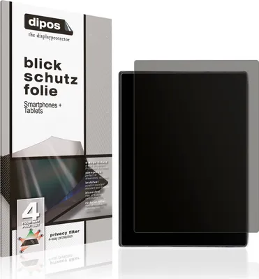 Produktbild von Blickschutzfolie für Weintek cMT2078x matt Schutzfolie Folie Display Schutz dipos