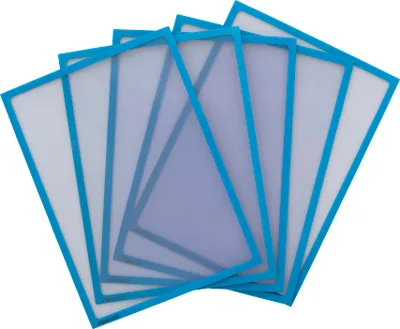 Produktbild von Betzold Magnetische Infotaschen, DIN A4, 5 Stück, Farbe: blau
