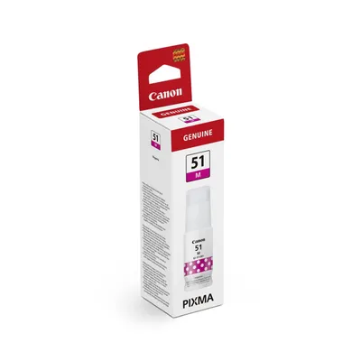 Produktbild von Canon GI-51M, Hohe Reichweite, Tintenflasche, Gelb, Original, Magenta, Canon, PIXMA G1520, G2520, G2560, G3520, G3560, 7700 Seiten, Tintenstrahl