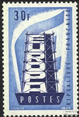 Produktbild von Briefmarken Frankreich 1956 Mi 1105 postfrisch Europa