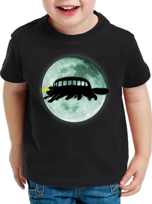 Produktbild von style3 Nekobus Kinder T-Shirt stop neko nachbar tonari no