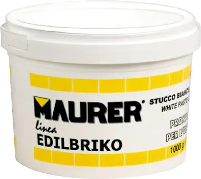 Zdjęcie produktu dla Edil er Biała szpachlówka plastikowa (puszka 1,0 kg)