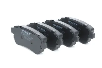 Produktbild von RIDEX 402B0496 Bremsbeläge Satz Hinten für RENAULT MEGANE III Grandtour (KZ0/1) Scénic III (JZ0/1) GRAND SCÉNIC III (JZ0/1) Megane III Schrägheck