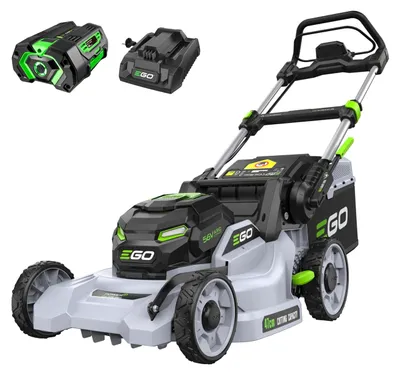 Produktbild von EGO Akku-Rasenmäher LM1912E | 56 V | 47 cm | 55 L | 4 Ah Akku-Starterset