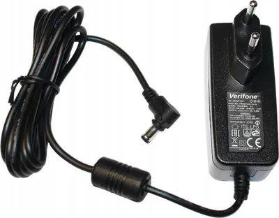 Zdjęcie produktu dla Zasilacz impulsowy Ładowarka 9V 1A 9W 5.5/2.1 Verifone PWR435-001-03-B
