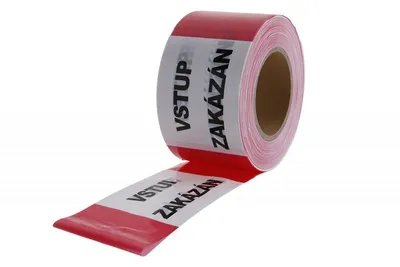 Zdjęcie produktu dla Taśma ostrzegawcza Levior 80mmx250m ZAKAZ WSTĘPU