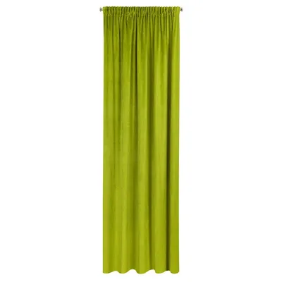Zdjęcie produktu dla Eurofirany Zasłona 140x300 oliwkowy welur gotowa do przyklejenia Pierre Cardin 1