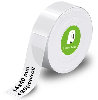Produktbild von Olympia Etikettenrolle Transparent | Etiketten für Etikettendrucker | Etikettenb