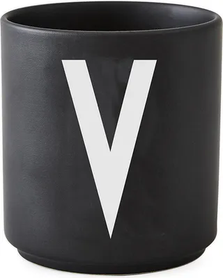 Immagine prodotto di Design Letters - Tazza AJ V, nero