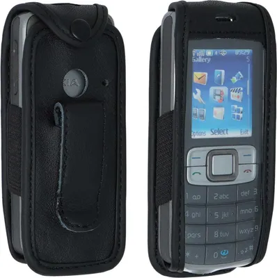 Obrázek produktu pro Ledertasche mit Gürtelclip für Nokia  3110, sw