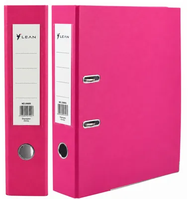 Productafbeelding van Documentenmap A4/75 mm hendelmechanisme roze