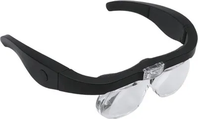 Image de Loupe à lentilles réglables et éclairage LED pour les travaux de couture