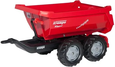 Obrázok produktu pre Vlečka za traktor Halfpipe Krampe červená