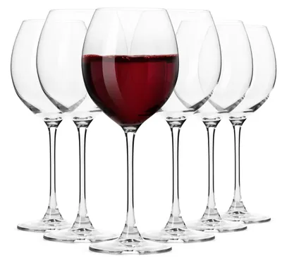 Zdjęcie produktu dla Komplet 6 kieliszków do czerwonego wina 350 ml Vene