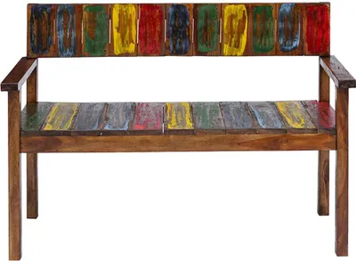 Image de vidaXL Chaises de salle à manger 4 pcs. Vieux bois massif