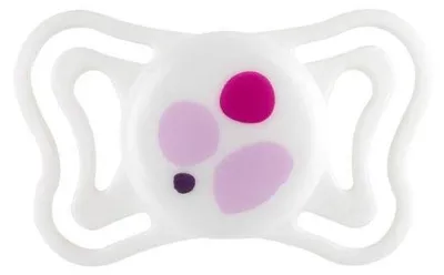 Imagen del producto de Chupete de silicona Chicco PhysioForma Light, para bebés de 2 a 6 meses, 2 unidades, color rosa