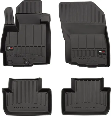 Obrázek produktu pro 2012-2017 Citroen C4 Aircross podlahové rohože TPE černé 4 ks