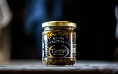 Produktbild von Hľuzovková omáčka 180 gr Giuliano Tartufi