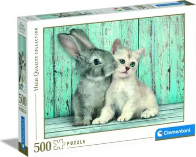 Produktbild von Clementoni 35004, 500 Stück(e), Tiere, 14 Jahr(e)