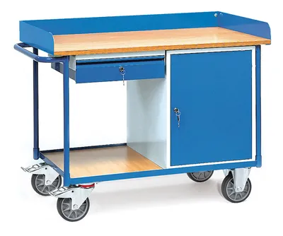 Zdjęcie produktu dla fetra 2436, Stal, Niebieski, 400 kg, 4 szt., 16 cm, 65 cm