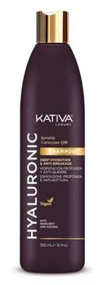 Image de Kativa Hyaluronic Keratin - Coenzyme Q10 Shampooing shampooing fortifiant à l'acide hyaluronique 355 ml